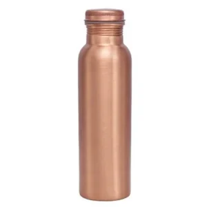 Sleek Pure Copper Water Bottle – Eco-Friendly and Stylish