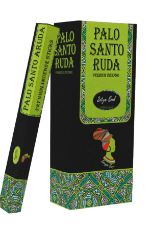 PALO SANTO RUDA - HEXAGONAL WHITE INCENSE STICKS