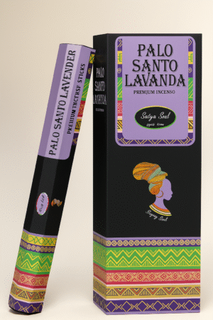 PALO SANTO LAVANDA - HEXAGONAL WHITE INCENSE STICKS