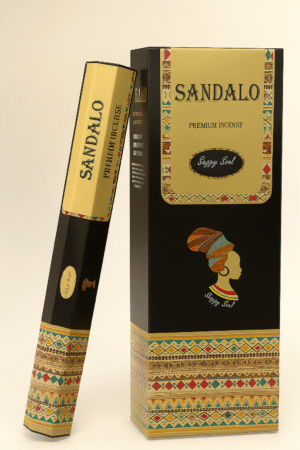 SANDALO - HEXAGONAL WHITE INCENSE STICKS