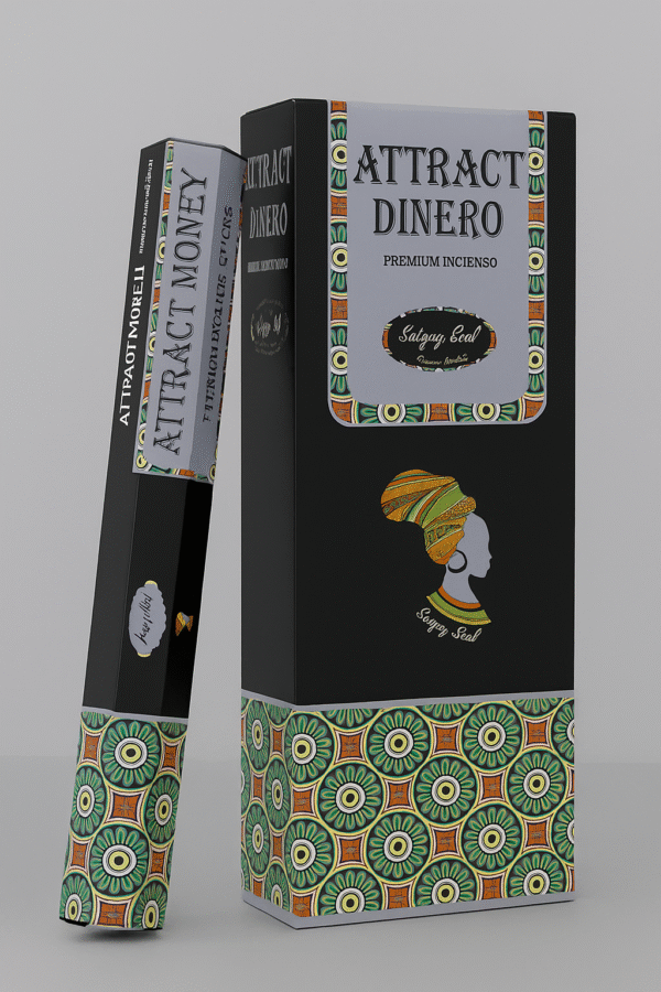ATTRACT DINERO - HEXAGONAL WHITE INCENSE STICKS