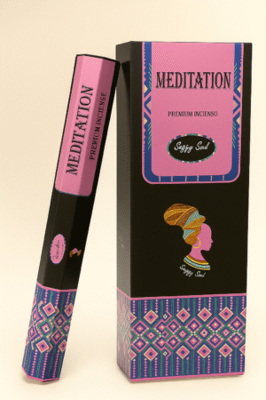 MEDITATION - HEXAGONAL WHITE INCENSE STICKS