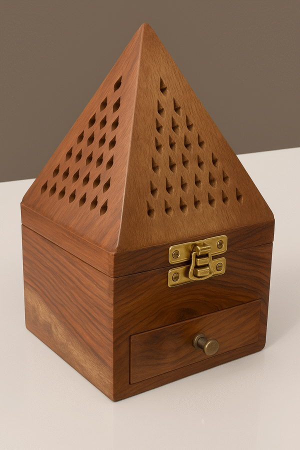 Handcrafted Incense Stick Holder – Ash Catcher Tray - Image 2