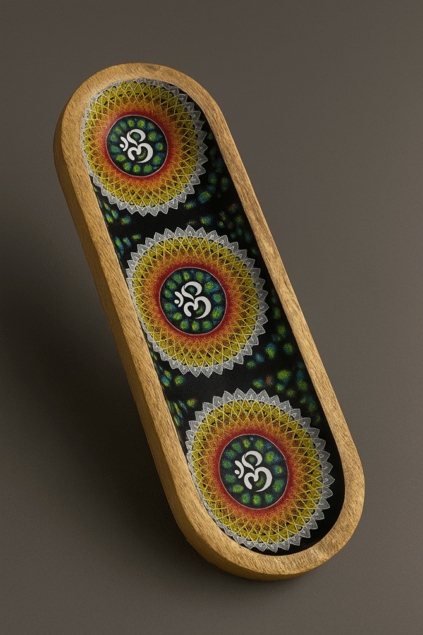 Handcrafted Incense Stick Holder – Ash Catcher Tray - Image 2