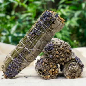 Sage With Lavendar Smudge
