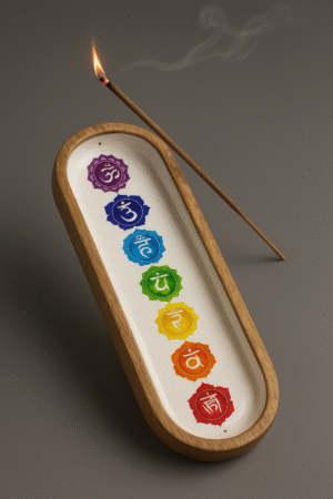 Handcrafted Incense Stick Holder – Ash Catcher Tray