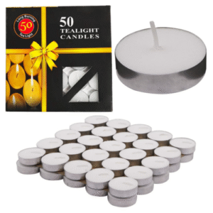 Tea Light Candle – 50 pcs pack