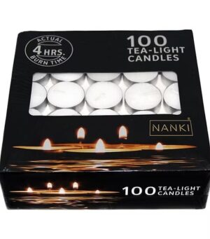 TEA LIGHT CANDLE - 100 Pcs