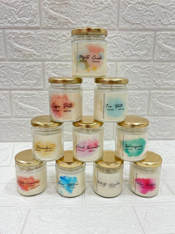 100% Soywax - Ice Bath Scented Candle - Image 2