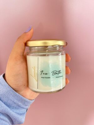 100% Soywax - Ice Bath Scented Candle