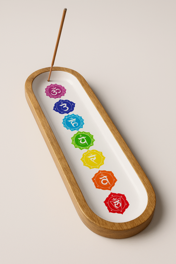 Handcrafted Incense Stick Holder – Ash Catcher Tray - Image 3
